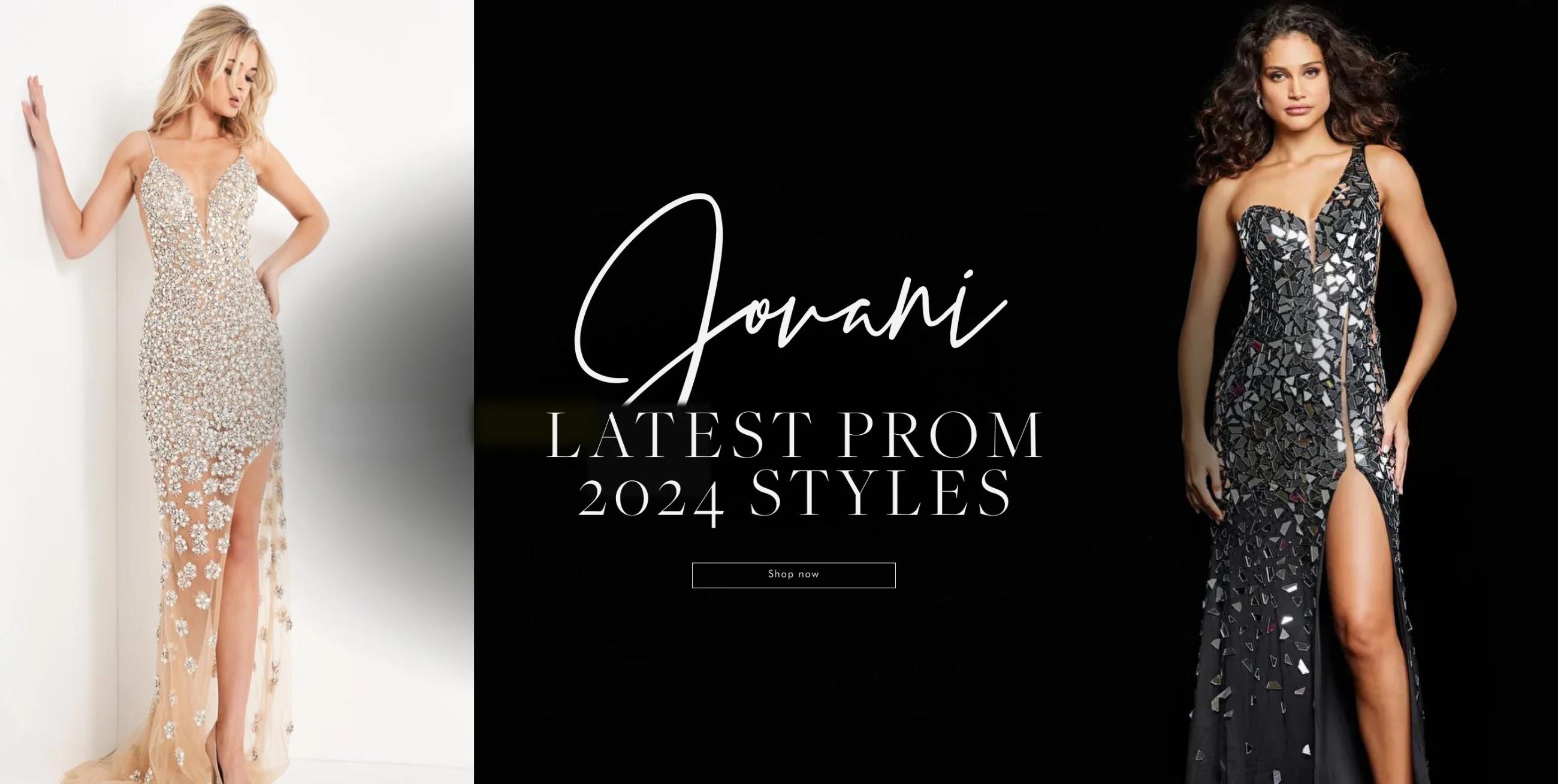 Desktop Jovani 2024 Prom Latest Prom Styles Banner